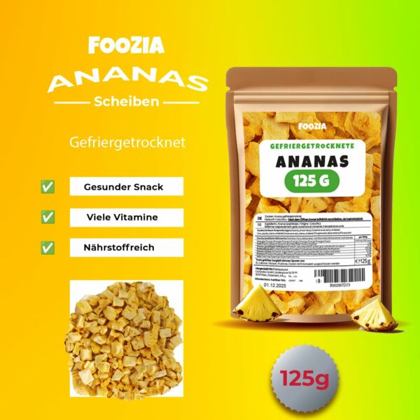 Foozia Ananas Gefriergetrocknet 2