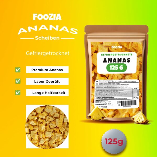 Foozia Ananas Gefriergetrocknet 3